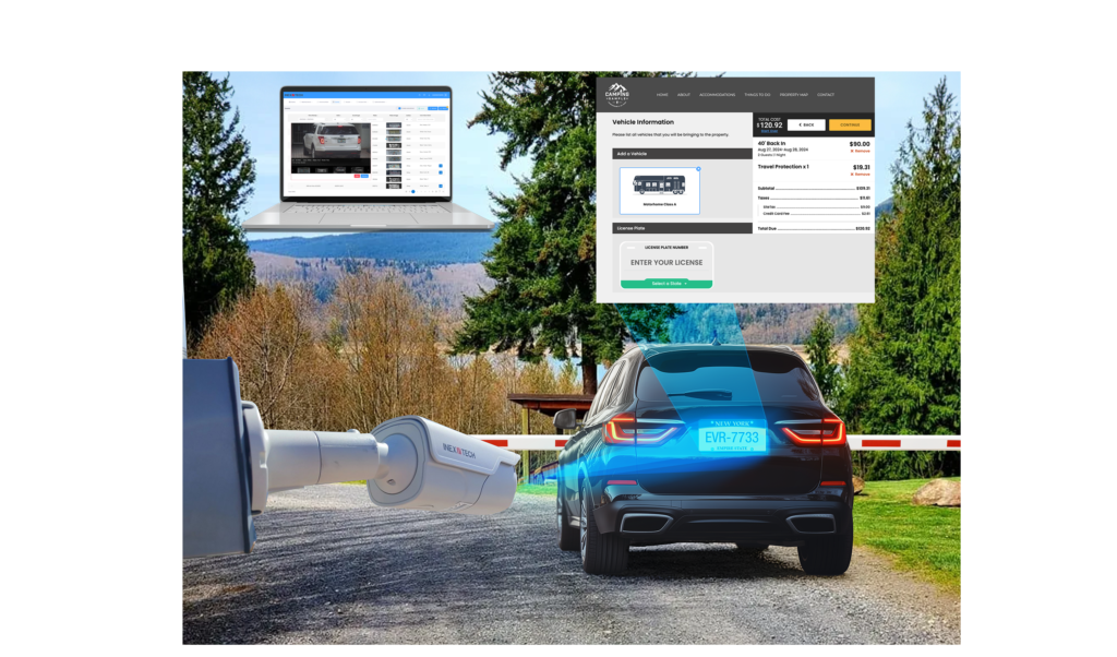 ALPR with Reservation System for Caground Access Automtion