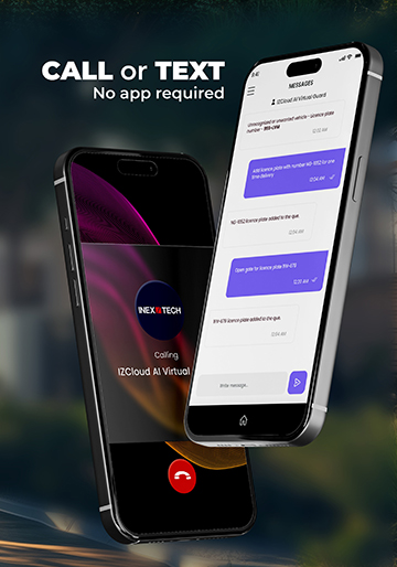 car entering HOA gated community by license plates