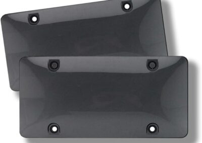 tinted license plate covers sold online