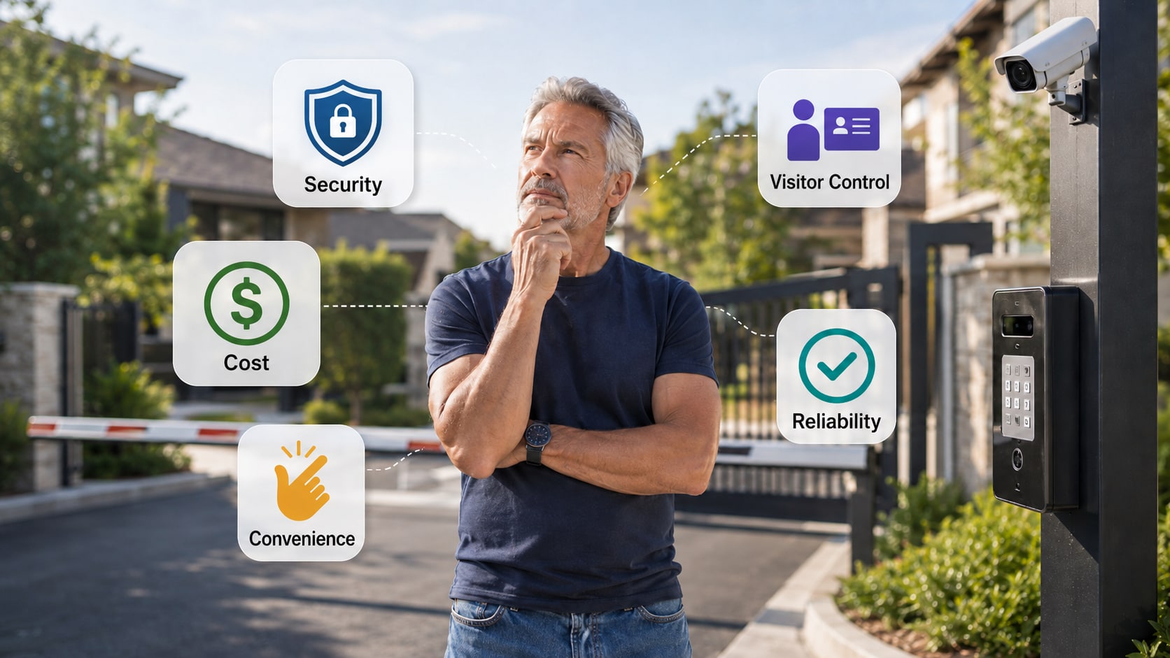 Man Pondering Access Control System 1